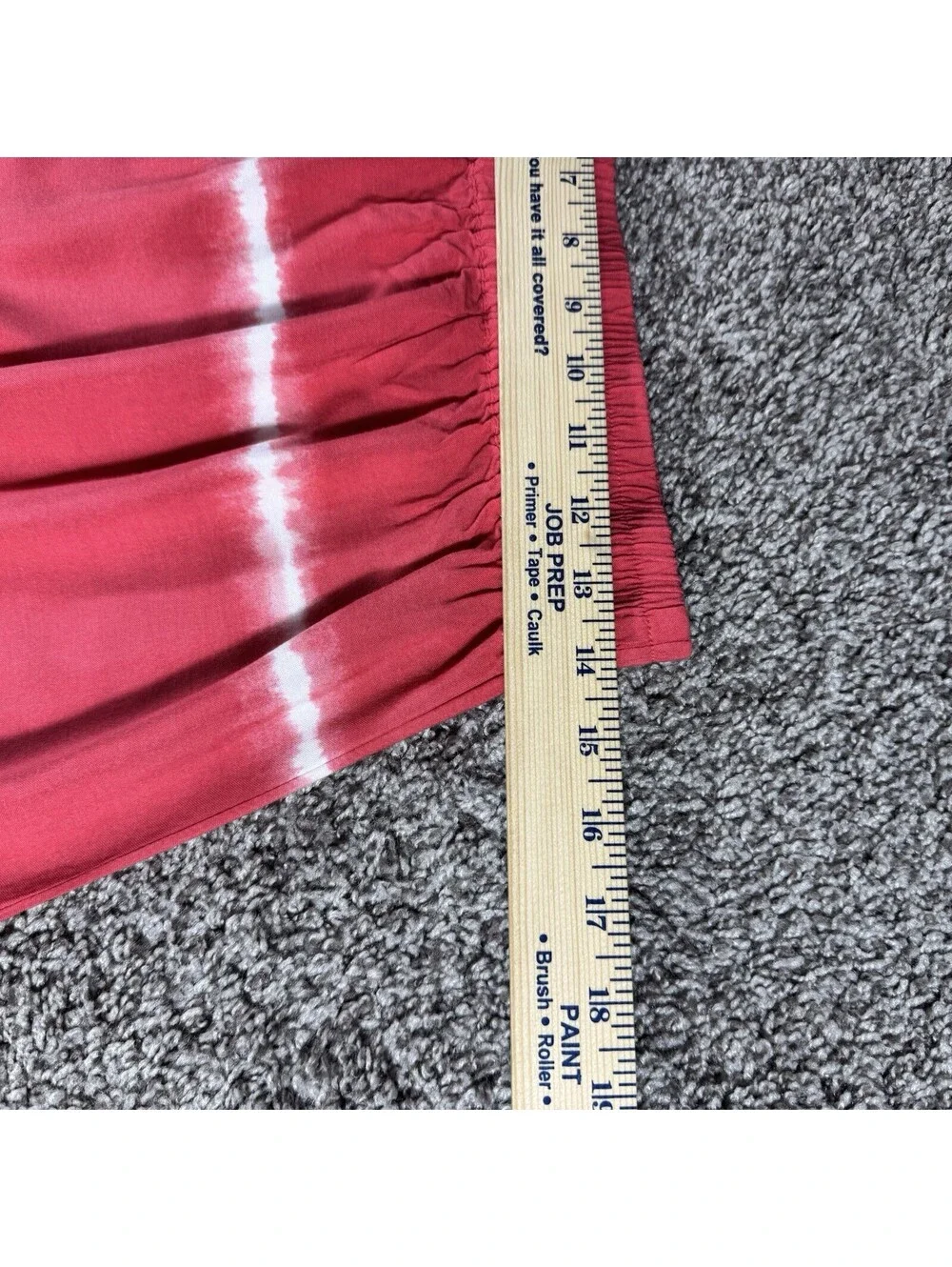 Chicos Tie-Dye Maxi Skirt Size 0 (s) Pink White Pull On